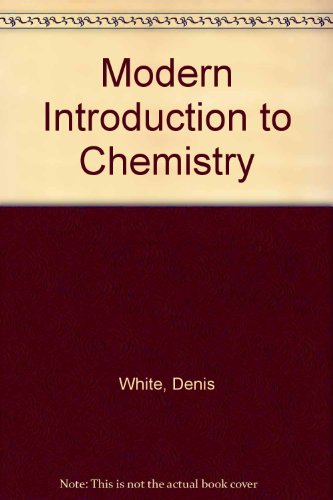 Book A Modern Introduction To Chemistry free