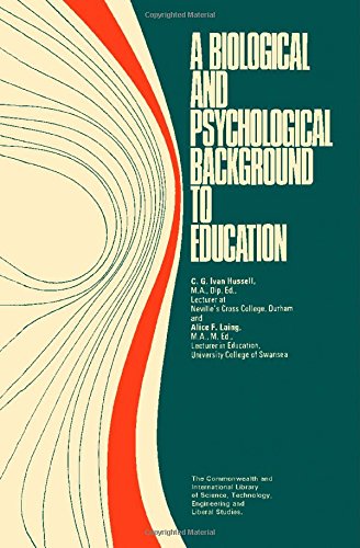 Book A Biological Psychological Background to Education free