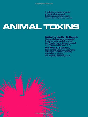 Book Animal Toxins: Collection Of Papers Of The 1st International Symposium On Animal Toxins A.c., Apr. 1966 free