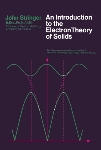 Book An Introduction to the Electron Theory of Solids: Metallurgy Division free