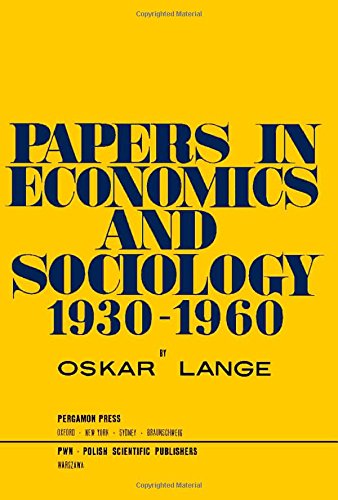 Book Papers in economics and sociology, free