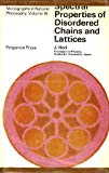 Book Spectral Properties Of Discorded Chains And Lattices (international Series Of Monographs In Natural Philosophy) free