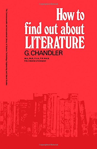 Book How to find out about Literature free