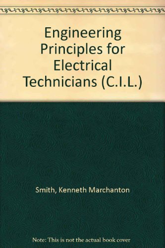 Book Engineering Principles For Electrical Technicians, (the Commonwealth And International Library. Electrical Engineering Division) free