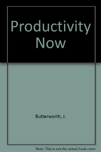 Book Productivity Now, (the Commonwealth And International Library. Social Administration, Training, Economics And Production Division) free