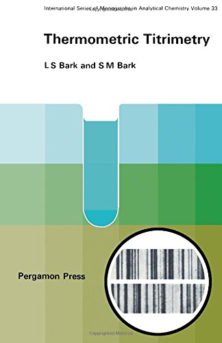 Book Thermometric Titrimetry free