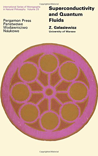 Book Superconductivity And Quantum Fluids free