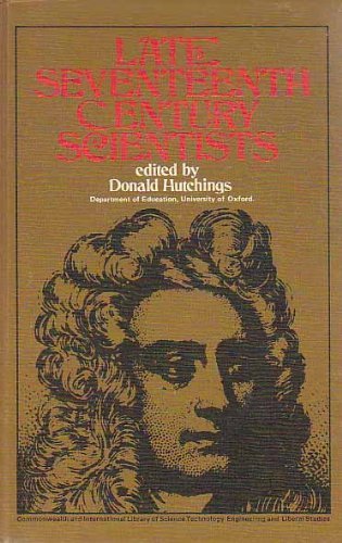 Book Late seventeenth century scientists (The Commonwealth and international library. Education and education research) free