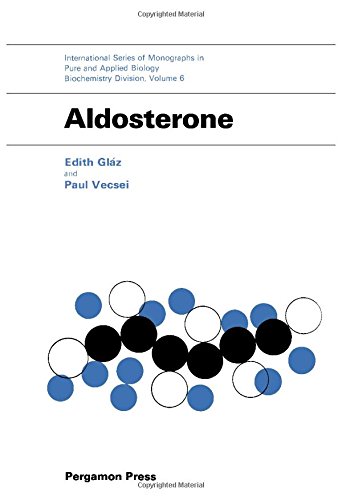 Book Aldosterone, (International series of monographs in pure and applied biology. Division: Biochemistry, v. 6) free