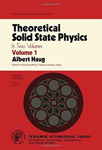 Book Theoretical Solid State Physics In Two Volumes (Monographs in Natural Philosophy) (v. 1) free