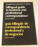Book Bilingual Guide to Business and Professional Correspondence (SPANISH-ENGLISH. GU±IA BILINGUE) free