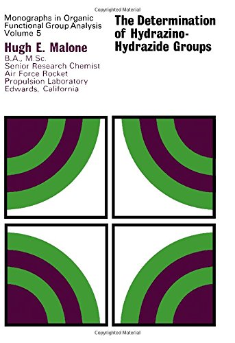 Book The determination of hydrazino-hydrazide groups, (Monographs in organic functional group analysis, v. 5) free