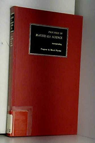 Book Progress In Materials Science: Vol.14 free