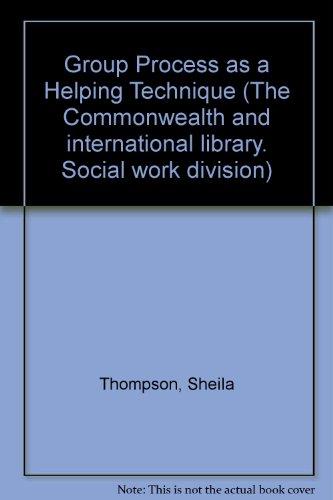 Book The Group Process as a Helping Technique free