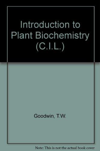 Book Introduction to plant biochemistry (The Commonwealth and international library) free