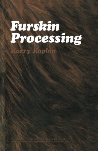 Book Furskin Processing: The Commonwealth and International Library: Leather Technology free