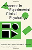 Book Advances in experimental clinical psychology (Pergamon general psychology series) free
