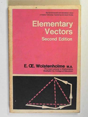 Book Elementary vectors (The Commonwealth and international library of science, technology, engineering, and liberal studies. Mathematics division) free