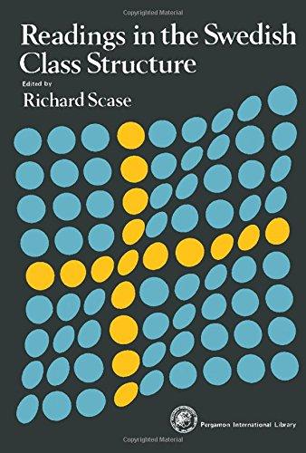 Book Readings in the Swedish Class Structure (Readings in sociology) free