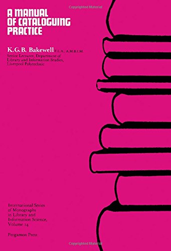 Book A manual of cataloguing practice, (International series of monographs in library and information science, v. 14) free