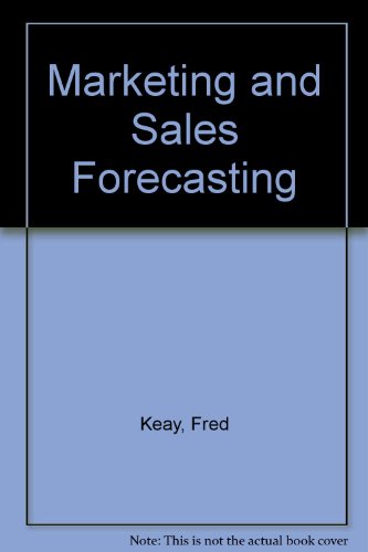Book Marketing And Sales Forecasting free