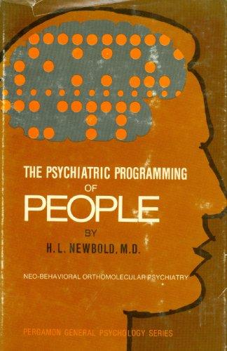 Book Psychiatric Programming Of People (pergamon General Psychology Series, V. 25) free
