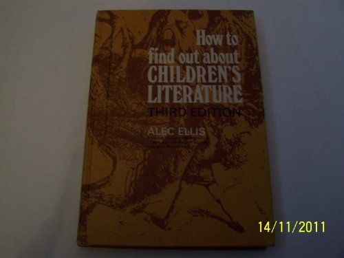 Book How to Find Out About Children's Literature (The Commonwealth and International Library. Libraries and Technical Information Division) free