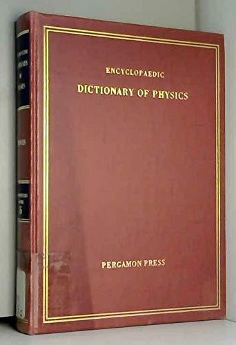 Book Encyclopaedic Dictionary of Physics: Neutron Scattering to Radiation Constants (v. 5) free