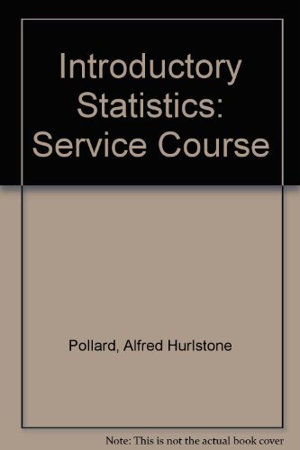 Book Introductory Statistics - A Service Course free