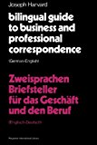 Book Bilingual Guide to Business and Professional Correspondence, English-German, German-English (Pergamon Oxford Bilingual) free