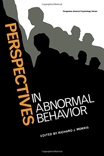 Book Perspectives in Abnormal Behavior: Pergamon General Psychology Series (Pergamon general psychology series, PGPS-37) free