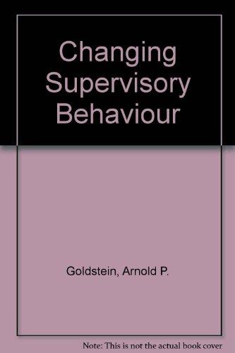 Book Changing Supervisor Behavior free