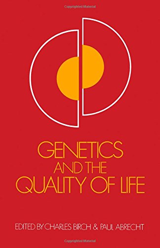 Book Genetics And The Quality Of Life: [papers Of A Symposium] free