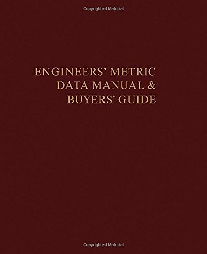 Book The engineers' metric data manual and buyers' guide free