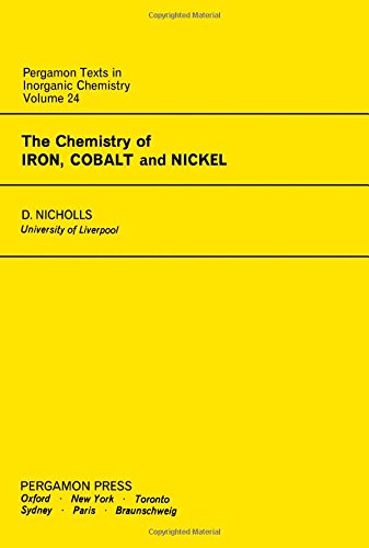 Book The Chemistry of Iron, Cobalt and Nickel: Comprehensive Inorganic Chemistry free