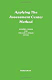 Book Applying the Assessment Center Method (Pergamon general psychology series ; 71) free