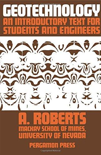 Book Geotechnology: An introductory text for students and engineers free