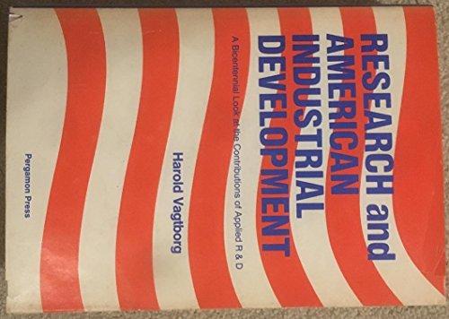 Book Research And American Industrial Development: A Bicentennial Look At The Contributions Of Applied R & D free