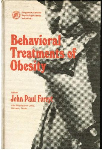 Book Behavioral Treatments of Obesity free