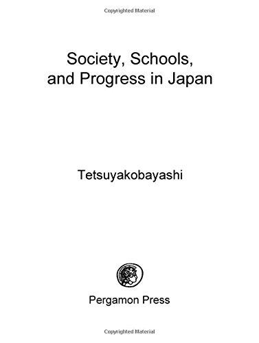 Book Society, schools, and progress in Japan (Society, schools, and progress series) free