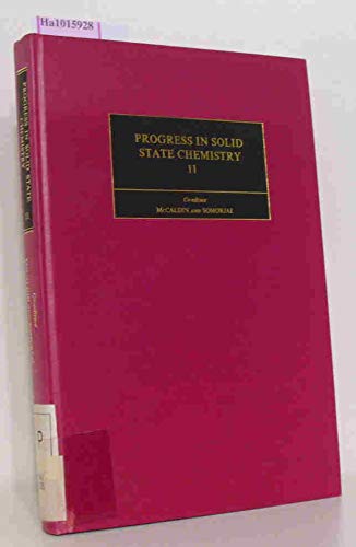 Book Progress In Solid State Chemistry: Vol. 11 free