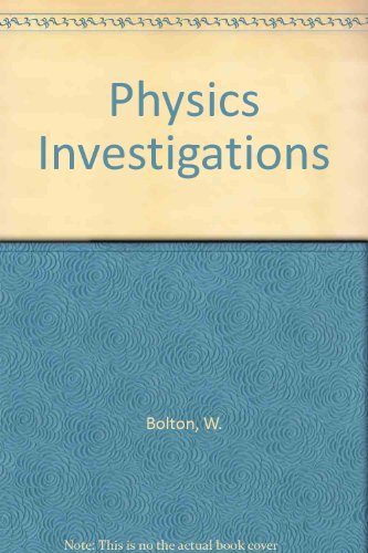 Book Physics Investigations free