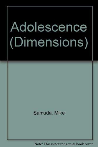 Book Adolescence (Dimensions) free