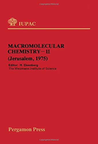 Book Macromolecular chemistry, 11: Plenary and sectional lectures free