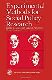 Book Experimental methods for social policy research (Pergamon general psychology series ; 69) free