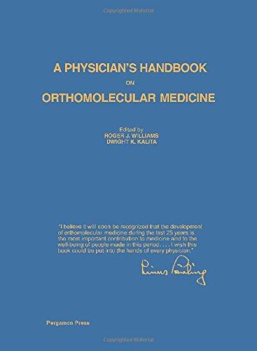Book A Physician's Handbook on Orthomolecular Medicine free