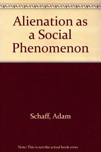 Book Alienation As a Social Phenomenon free