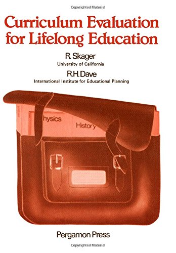 Book Curriculum evaluation for lifelong education: Developing criteria and procedures for the evaluation of school curricula in the perspective of lifelong ... study (Advances in lifelong education) free