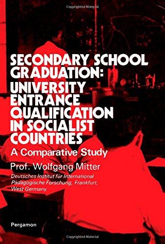 Book Secondary school graduation: University entrance qualification in socialist countries : a comparative study free