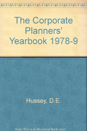 Book The Corporate Planners' Yearbook 1978-9 free
